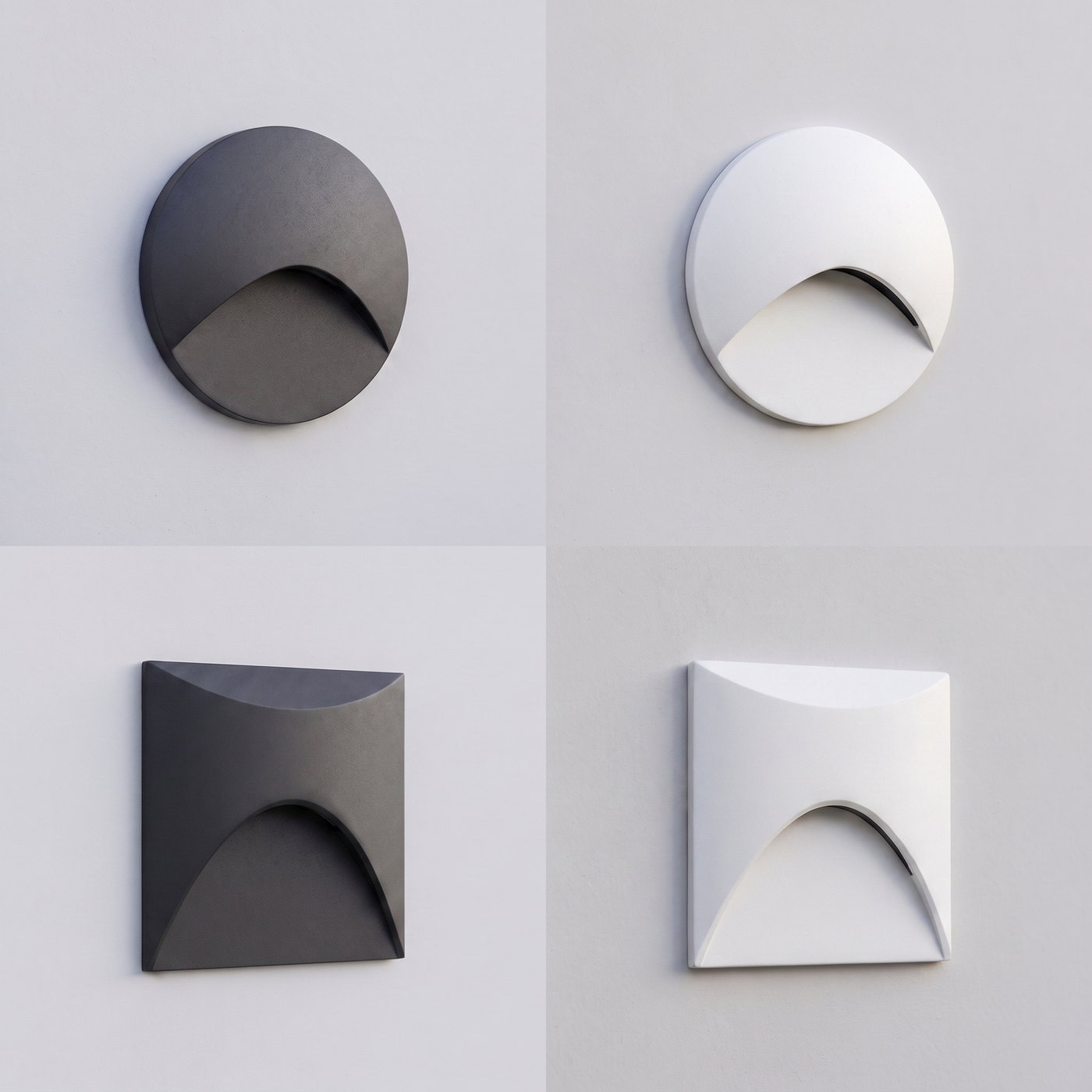 Recessed LED Step Light — all variants