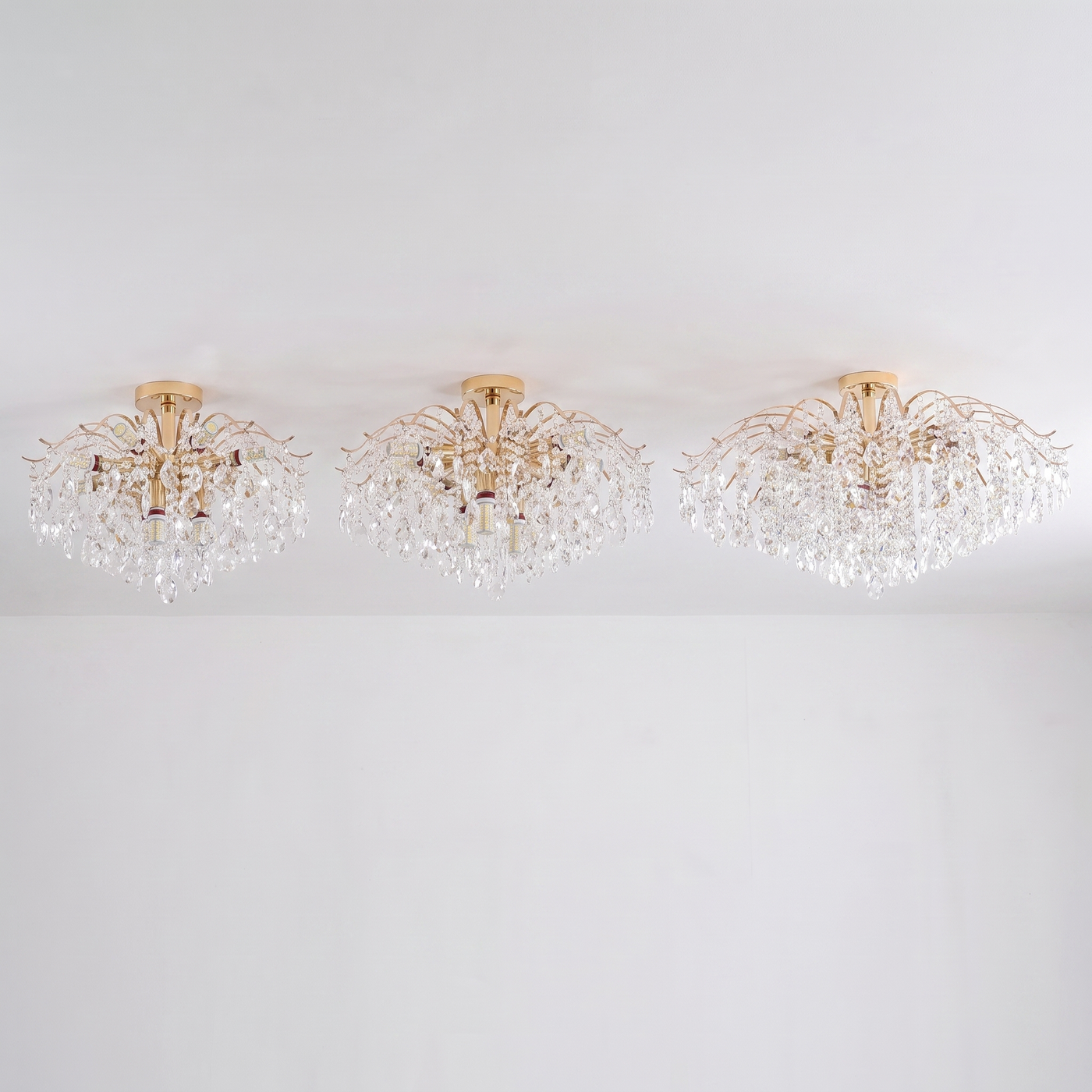 Celeste | Modern Crystal Chandelier — all variants