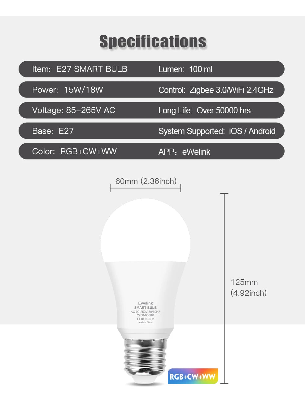 Spectra | Smart RGB LED Bulb