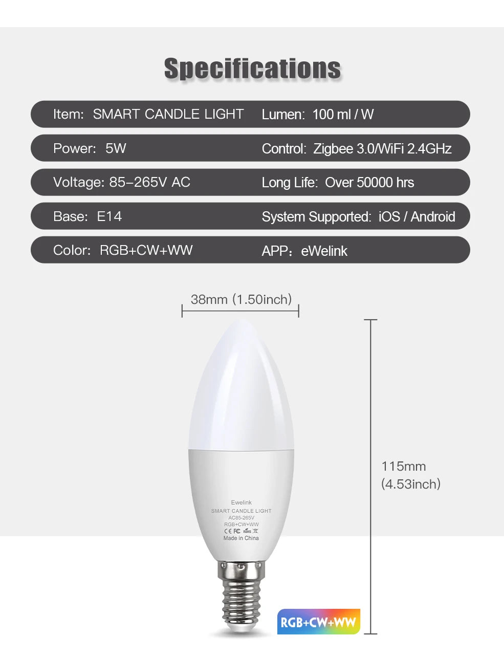 Spectra | Smart RGB LED Bulb