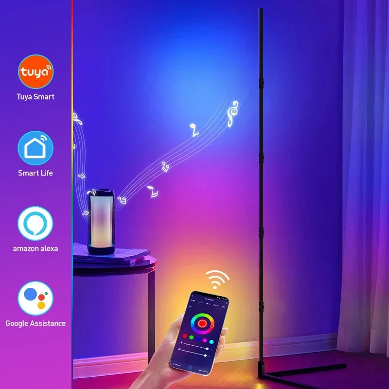 Aurora | RGBIC Corner Floor Lamp