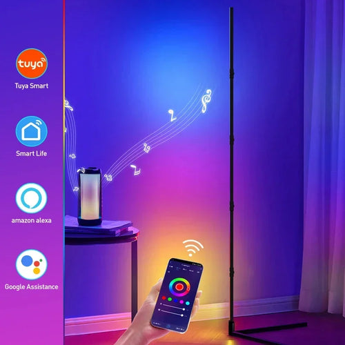 Aurora | RGBIC Corner Floor Lamp