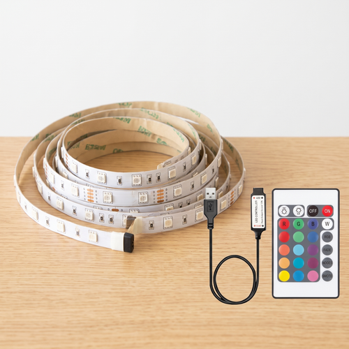 RGB LED Strip Lights — light off