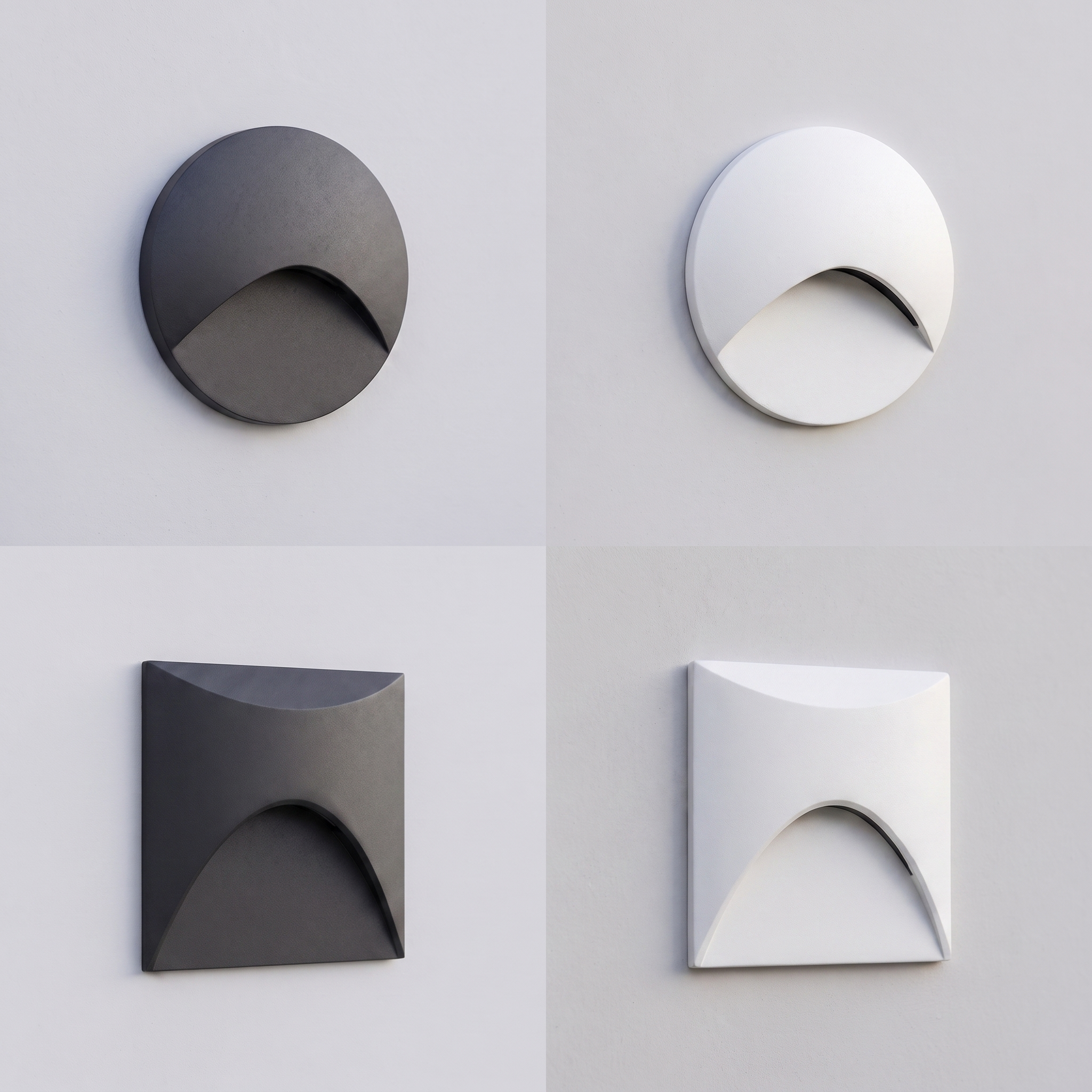 Recessed LED Step Light — all variants