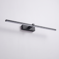Mira | LED Vanity Mirror Light — Black — light off
