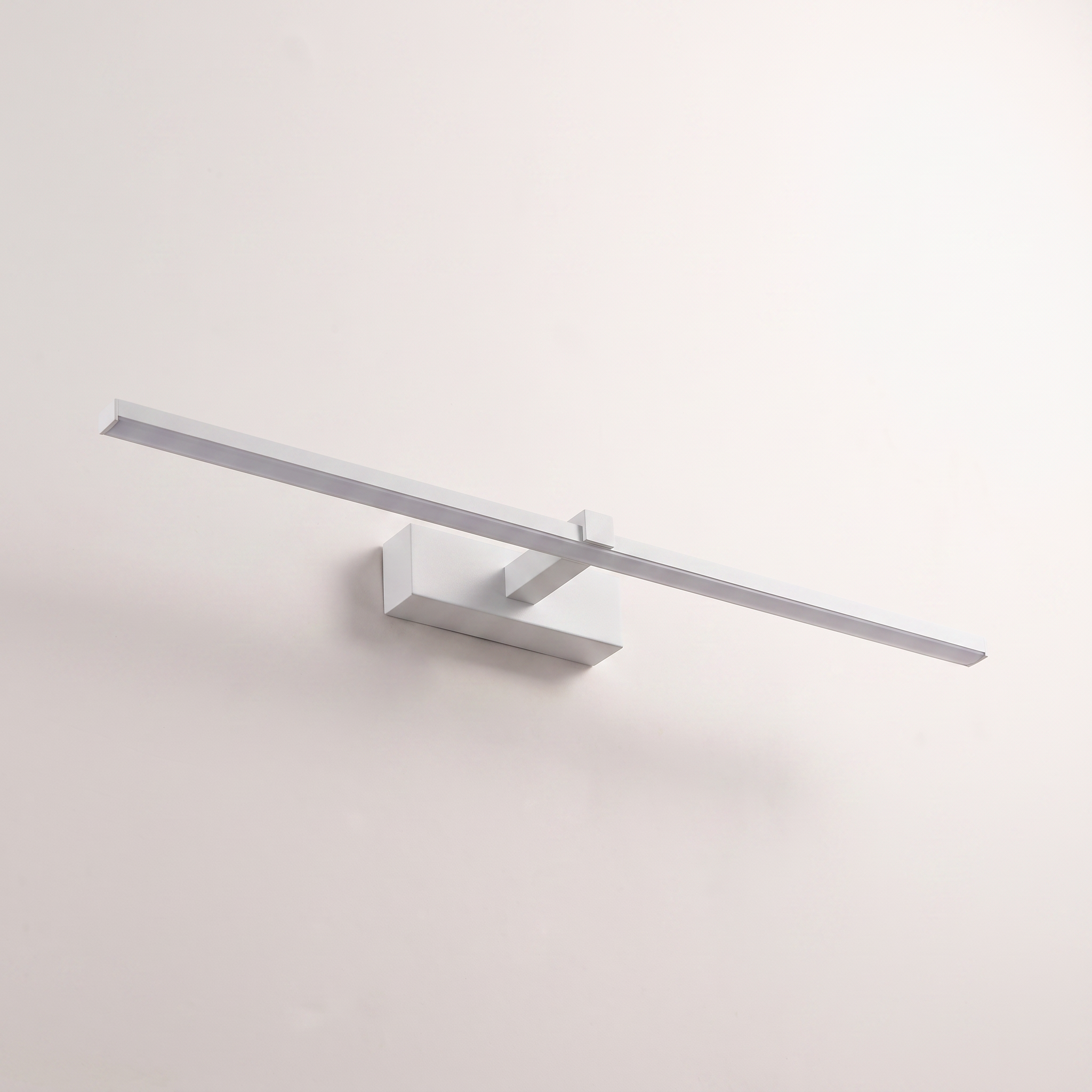 Mira | LED Vanity Mirror Light — White — light off